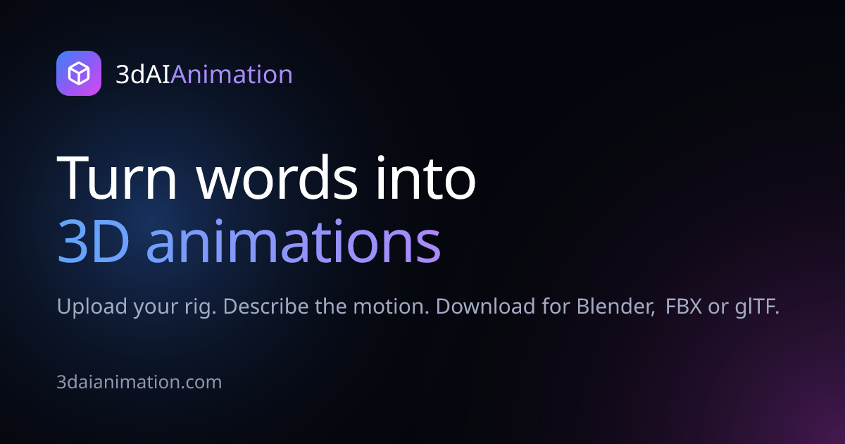 Create your account · 3dAIAnimation